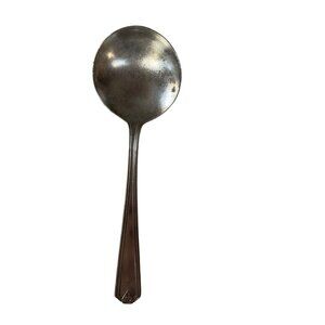 Vintage Aladdin Silver Plate Soup Spoon A597